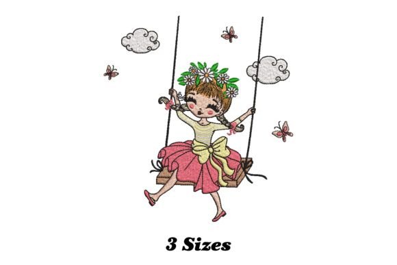 Baby Girl Swing Embroidery Review