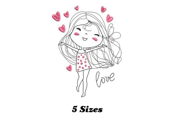 Beautiful Cute Girl Heart