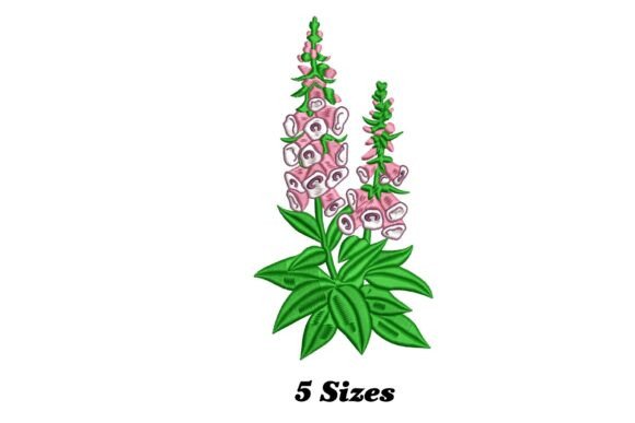 Charming Foxglove Flower