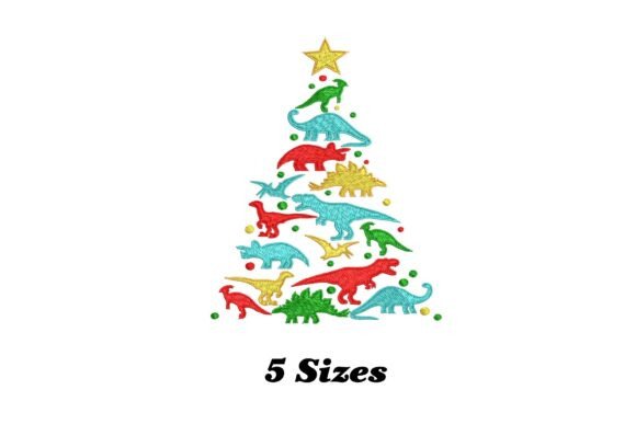 Dinosaur Christmas Tree