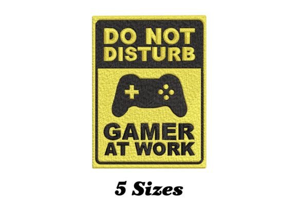 Do Not Disturb Gamer at Play
