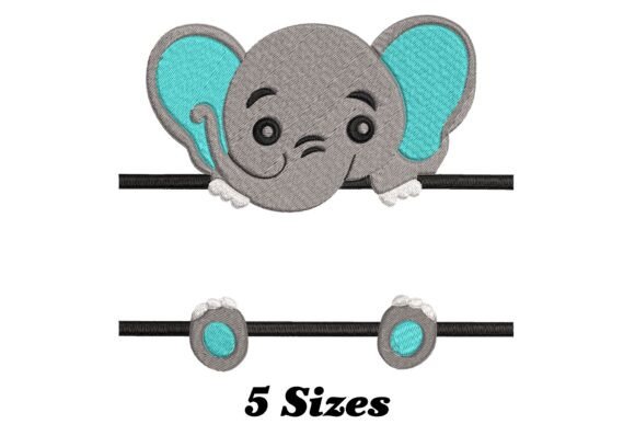 Elephant Split Name Frame