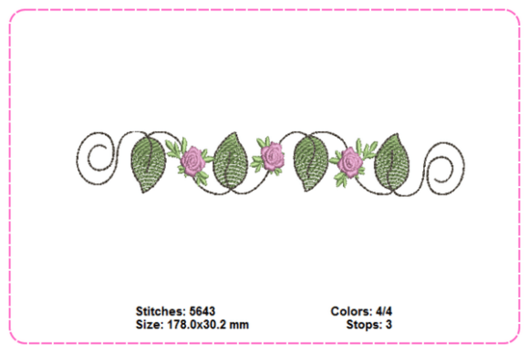 Floral Leaf Border Review