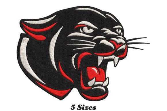 Review: Panther Head Embroidery Design
